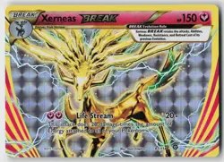 Xerneas BREAK 82/114 BREAK Rare Steam Siege LP Pokemon - Image 1