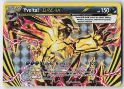 Yveltal BREAK 66/114 BREAK Rare Steam Siege LP Pokemon - Image 1