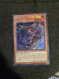 Secret Six Samurai - Doji - SPWA-EN004 - Secret Rare - 1st Edition Yugioh Spi - Image 1