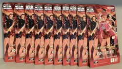 One Piece EB-03 Heroines Edition Sleeved Booster Packs English Lot Of 10 New! - Image 1