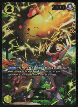 Zeus (SP) OP11-106 - One Piece Adventure on Kami's Island - Rare (NM) - Image 1