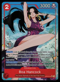 Boa Hancock (Alt Art) OP12-014 - Legacy of the Master - Super Rare (NM) - Image 1