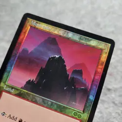 Mountain 1999 Arena Foil Promo MTG Magic The Gathering HP - Image 4