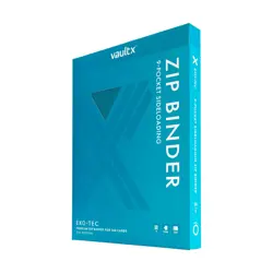 Vaultx 9 Pocket Exo-Tec Zip Binder SV5 Pokemon Temporal Forces New 360 Cards - Image 3