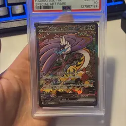 2024 Pokemon SV8a JP Raging Bolt EX Special Art Rare Card PSA #222/187 PSA 10 - Image 2