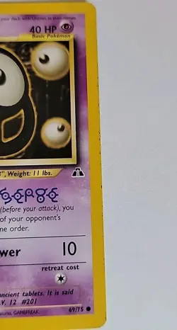 Pokemon Unown Mixed Card Lot 8 Different Sets - Image 4