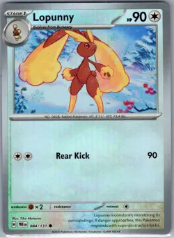 Lopunny Master Ball 084/131 SV: Prismatic Evolutions - Pokemon Card - NM - Image 1