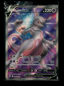 SWSH: Sword & Shield Promo Cards #SWSH229 Mewtwo V - Image 1