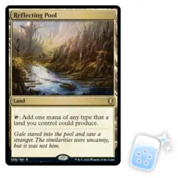 REFLECTING POOL Commander Legends: Battle For Baldur's Gate Magic MTG MINT CARD - Image 1