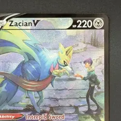 Zacian V TG21/TG30 Swsh10: Astral Radiance Trainer Gallery Holo Full Art Card - Image 2