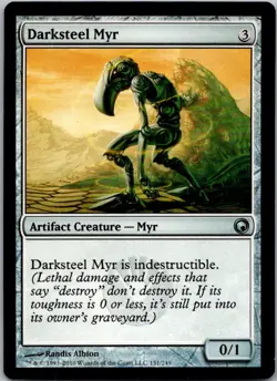 Darksteel Myr U Scars of Mirrodin 151 LP - Image 1