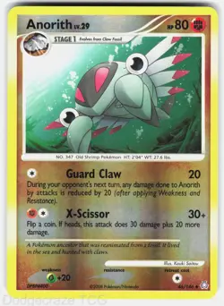 Anorith 46/146 Uncommon Legends Awakened Pokemon Reverse Holo LP - Image 1