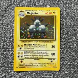 VINTAGE Chansey 3/102 Magenton 9/102 Ninetales 12/102 Pokemon Base Set Holo Rare - Image 5