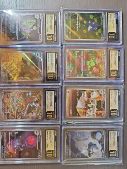 Pokemon 8 CGC PRISTINE Slab Lot - Jp Art Rare - Image 1