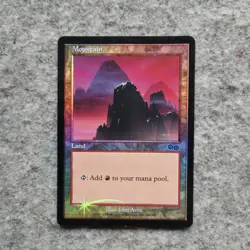 Mountain 1999 Arena Foil Promo MTG Magic The Gathering HP - Image 1