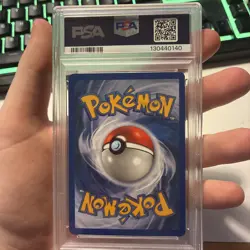 1999 Pokemon Base Set Alakazam 1/102 Holo Rare English PSA 9 - Image 3