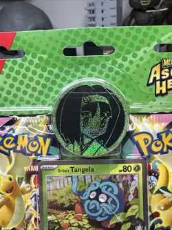 Pokemon TCG Mega Evolution Ascended Heroes 2 Pack Blister Sealed Erika Tangela - Image 2