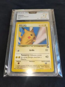 Pokemon Carte Pikachu Promo Snap PCA 8 Wizards Of The Coast No.26 rare 2001 - Image 1