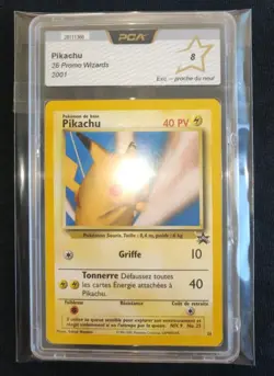 Pokemon Carte Pikachu Promo Snap PCA 8 Wizards Of The Coast No.26 rare 2001 - Image 2