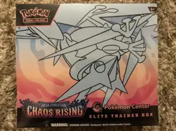 Pokemon Chaos Rising ETB POKEMON CENTER PKC SEALED - IN HAND ✅ MINT | NO TEARS - Image 1