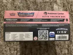 Pokemon Chaos Rising ETB POKEMON CENTER PKC SEALED - IN HAND ✅ MINT | NO TEARS - Image 2
