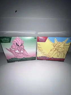 Pokemon Center Pokemon TCG Paradox Rift Elite Trainer Box 2-Pack Iron Valiant - Image 1