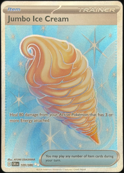 Jumbo Ice Cream 109/086 - FULL ART - NM - Chaos Rising - Image 1