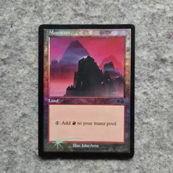 Mountain 1999 Arena Foil Promo MTG Magic The Gathering HP - Image 1