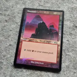 Mountain 1999 Arena Foil Promo MTG Magic The Gathering HP - Image 2