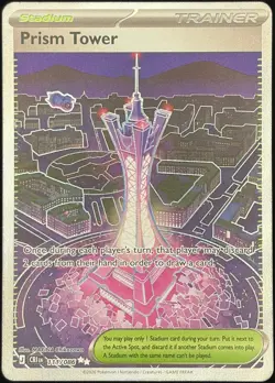 Prism Tower 111/086 - FULL ART - NM - Chaos Rising - Image 1