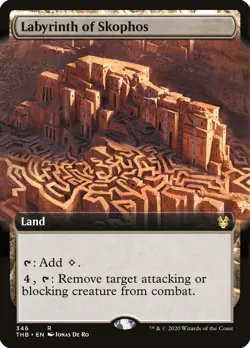 Labyrinth of Skophos (Extended) [Theros Beyond Death] Magic MTG - Image 1