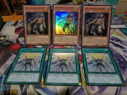 🔥 YuGiOh 6x SOLAR RECHARGE PGLD-EN046 & RAIDEN THE LIGHTSWORN SDLI-EN003! NM 🔥 - Image 1