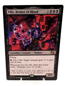 MTG Magic the Gathering - Vilis, Broker of Blood - Jumpstart NM/M - Image 1