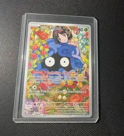 Pokemon Erika's Tangela 218/217 Illustration Rare Full Art Holo Ascended Heroes - Image 1