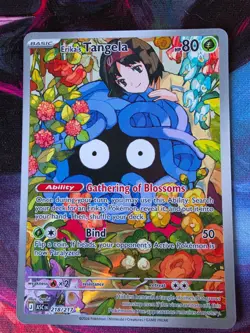 Erika's Tangela 218/217 Ascended Heroes Illustration Rare Pokemon (NM/M) - Image 1