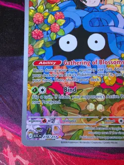 Erika's Tangela 218/217 Ascended Heroes Illustration Rare Pokemon (NM/M) - Image 5
