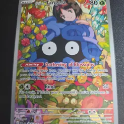 Erika's Tangela 218/217 Pokemon TCG Ascended Heroes Illustration Rare NM - Image 1