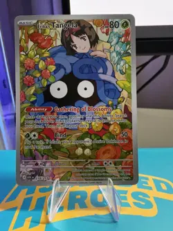 Pokemon Card - Erika's Tangela 218/217 Illustration Rare - Ascended Heroes {782} - Image 1