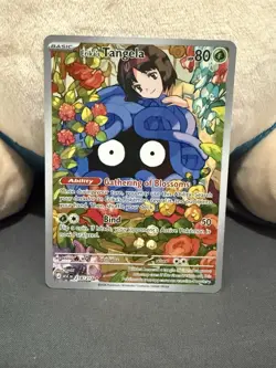 Erika's Tangela 218/217 Illustration Rare Ascended Heroes Pokemon TCG Card MINT - Image 1