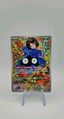 Pokemon TCG: Erika's Tangela 218/217 Illustration Rare - Ascended Heroes - NM - Image 1