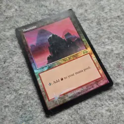 Mountain 1999 Arena Foil Promo MTG Magic The Gathering HP - Image 2