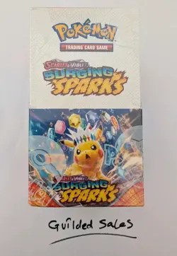 Pokemon TCG - Surging Sparks Half Booster Box - 18 Packs- New & Sealed - Image 1