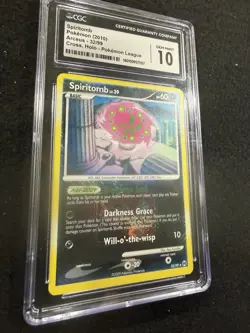 Pokemon Spiritomb Crosshatch Holo 32/99 from Pokemon League in a CGC 10 !! - Image 2