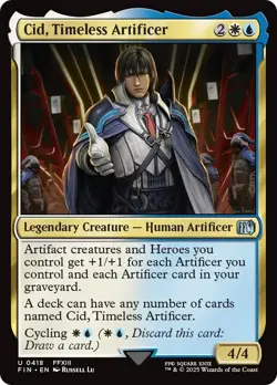 Cid, Timeless Artificer (0418) [FINAL FANTASY] Magic MTG - Image 1