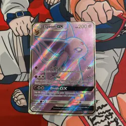 Pokemon Espeon GX Full Art Sun & Moon 140/149 LP - Image 1