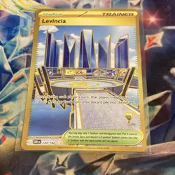 Pokemon TCG Levincia 244/182 Sv10 Destined Rivals Reverse Holo Hyper Rare ENG - Image 1