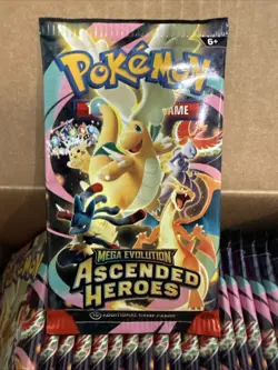 Lot of 5x Pokemon Ascended Heroes Booster Pack’s - **NEW FACTORY SEALED** - Image 2
