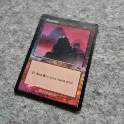 Mountain 1999 Arena Foil Promo MTG Magic The Gathering HP - Image 2