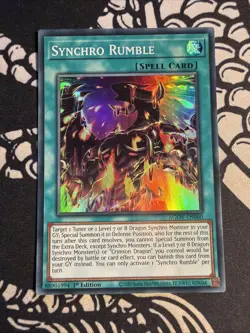 Yu-Gi-Oh! Synchro Rumble Super Rare AGOV-EN060 English - Image 1