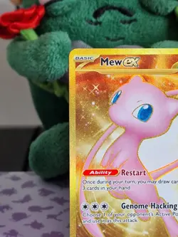Pokemon TCG Scarlet & Violet 151 Mew Ex 205/165 Gold Hyper Rare Near Mint / Mint - Image 2